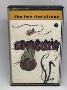 Erasure The Two Ring Circus CASSETTE ALBUM Electronic Synth-pop Mute LC STUMM  - Picture 1 of 6