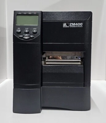 Zebra ZM400 300 DPI Thermal Transfer Label Printer USB Ethernet ZM400-3001-0100T - Image 1 of 4