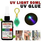 UV Light UV Glue UV Curing Adhesive 50ml Transparent Acrylic Glue Glass Adhesive