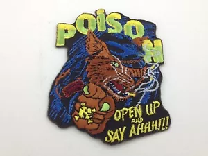 Poison Embroidered Patch ~ Wolf - Picture 1 of 1