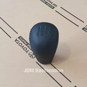 Toyota Jzx100 Gear Shift Knob Black 5 Speed 33504-22140-C0 Genuine OEM - Picture 1 of 5