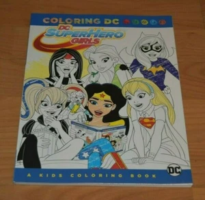 Libro para colorear DC Super Hero Girls A Kids ¡Nuevo Wonder Woman y más! - Imagen 1 de 2