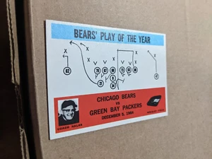 1965 Philadelphia #28 George Halas Chicago Bears Play Legendary Coach! - Picture 1 of 2