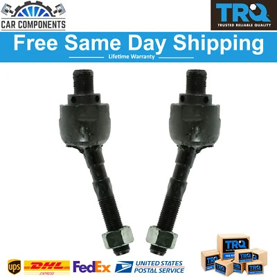 TRQ New Front Inner Tie Rod Left & Right Set For 1991-1995 Acura Legend - Image 1 of 4