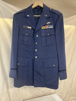 Vtg WWII  Air Force Military Officer Dress Coat Jacket “Excellent Condition “ - Image 1 of 2