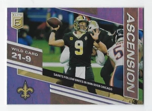 2021 Elite Ascension #4 Drew Brees! *PWE* - Bild 1 von 2