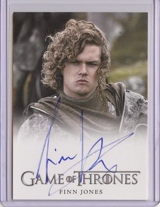 2015 Game Of Thrones Season 4 FINN JONES Full Bleed Autograph