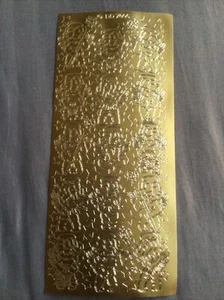 Craftroom Clearance - Gold Peel Off Sheet - Cherubs - Picture 1 of 1