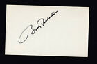 Bobby Richardson Vintage Autographed Index Card CAS Authentic 1961 Yankees