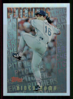 1996 Topps Mystery Finest Refractors #M1 Hideo Nomo - Image 1 of 2