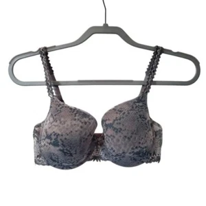 Chantelle Paris Python Luxury Lace Lined Bra 32D - Picture 1 of 5