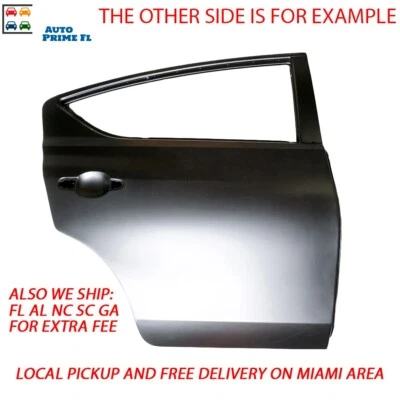 Rear Left Driver Door Shell NEW AFTERMARKET for Nissan Versa Sedan 12-2018 2019 - Imagem 1 de 3