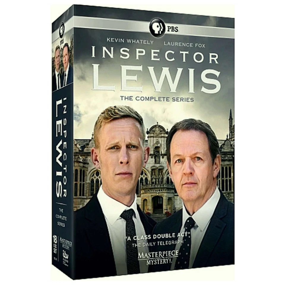 INSPECTOR LEWIS the Complete Series Seasons 1-9 - Masterpiece -  (DVD, 18-Disc) - Imagem 1 de 1