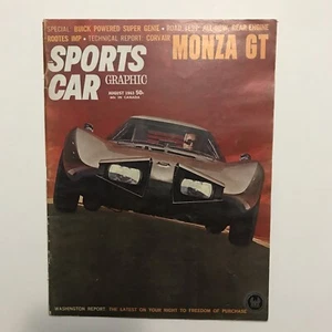Sportscar Graphic August 1963 Hillman Imp - Simca 1300 - Corvair Monza GT - - Picture 1 of 5
