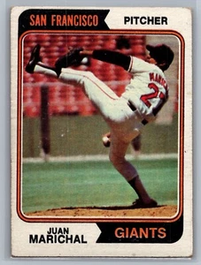 1974 Topps - Juan Marichal #330 - HOF VG (No Creases) - Bild 1 von 2