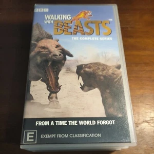 Walking With Beasts The Complete Series VHS BBC natural history ancient mammals - Picture 1 of 7