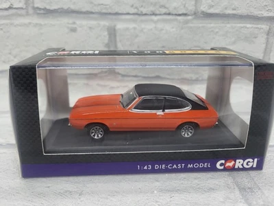 Corgi/Vanguard VA15401 Ford Capri Mk2 GHIA, 3.0 .SEBRING ROJO, nuevo y precintado Foto 1 de 3