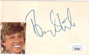 Tommy Steele signierte 3x5 Karteikarte englischer Entertainer JSA PP40689 - Bild 1 von 1