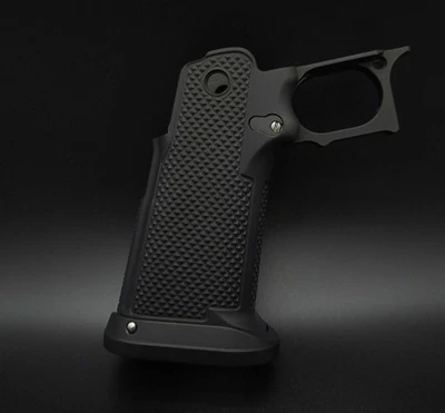 UNIQUE FIREARM SOLUTIONS 2011 DS BILLET ALUM GRIP REV.3 W/MSH BLACK ANODIZED