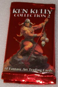 1994 FPG KEN KELLY Collection 2 Foil Pack of 10 Cards Right out of the openebox - Bild 1 von 3