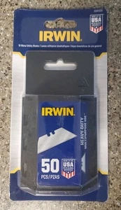 Irwin Lame per Coltelli Utility Bi-Metallo 50 Pk Infrangibili 2084300 Made In USA ๐บ๐ธ - Foto 1 di 2