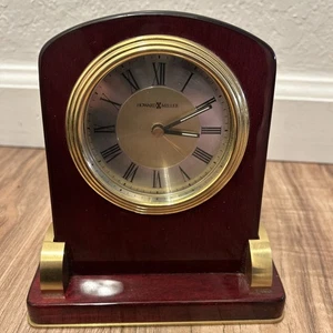 Howard Miller Braemore 645-189 Desktop Rosewood Alarm Quartz Clock Works - Picture 1 of 10
