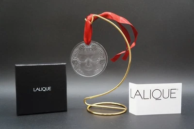 Lalique Crystal 2022 Masque De Femme Annual Ornament Clear #10766700 Brand NIB. - Image 1 of 4