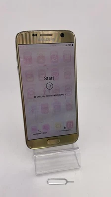Samsung Galaxy S7 G930F 32GB Gold COLOUR Unlocked -Grade C - Warranty S6 S7 A9 - Image 1 of 4