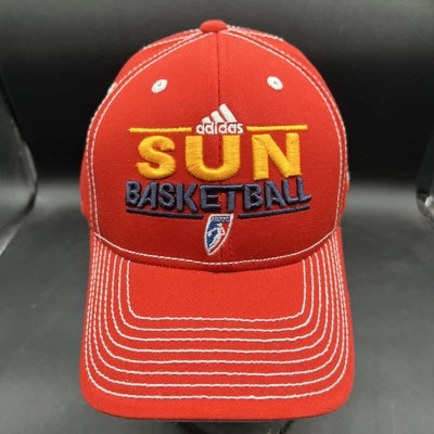 Connecticut Suns WNBA Adidas Adulto Unisex Rojo Gorra/Sombrero OSFM Foto 1 de 4