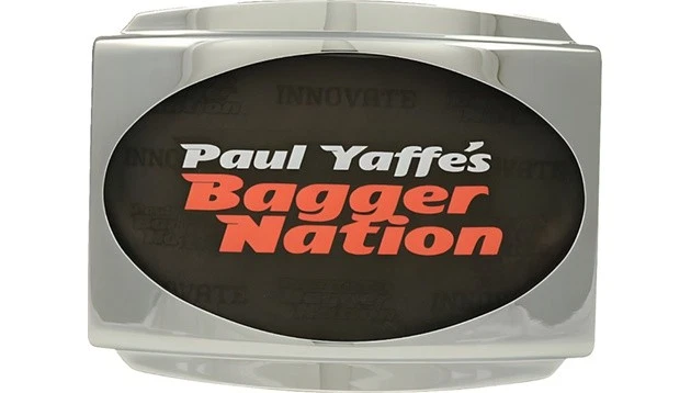 Paul Yaffe Originals Stealth III License Plate Frame Chrome #PYO:USLP3-C-23L Foto 1 de 1