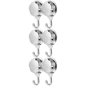  3 Stück Kunststoff Saugnapf Haken Kleiderbügel Aufbewahrung abnehmbar - Bild 1 von 12