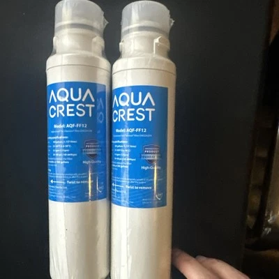 Refrigerator water filter Aqua Crest (AQF-FF12) replacement. - Image 1 of 4