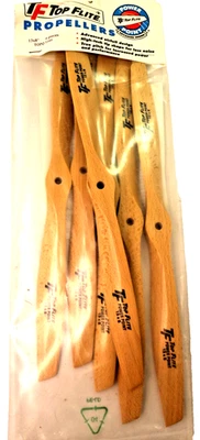 Top Flite Power Point 13 x 8" Wood Propellers TOPQ5160 New In Package Lot of 6 - Image 1 of 4