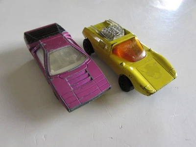 Matchbox Superfast - N.2 auto sportive n.1 e n.75 - recupero, restauro - Immagine 1 di 4