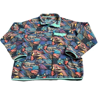 Patagonia Men’s Synchilla Snap-T Fleece Joy Pitch 2Xlarge XXL - Image 1 of 4