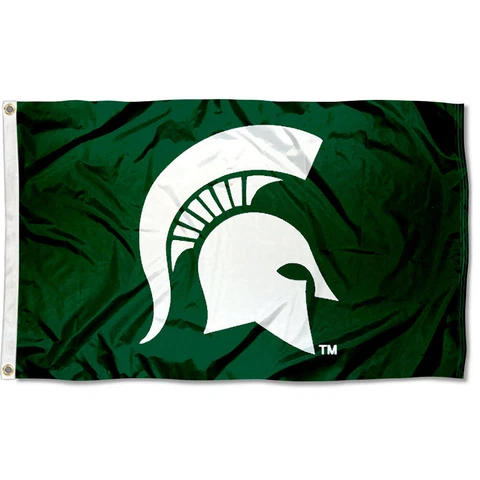 Michigan State Spartans Flag Large 3x5 Cover