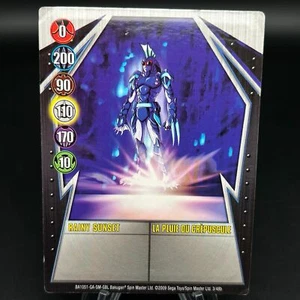 Bakugan RAINY SUNSET Metal Gate Card SILVER BA1051-GA-SM-GBL 3/48b IMPRINTED - Picture 1 of 8