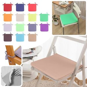 Square Strap Garden Chair Pads Seat Cushion For Outdoor Bistros Stool Patio Room