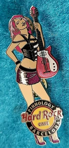 BARCELONA SPAIN 2011 SEXY PINNOLOGY GIRL OF ROCK EVENT 2 Hard Rock Cafe PIN LE - Imagen 1 de 1