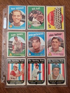 1959 TOPPS BASEBALL YOU PICK #3 - #332 ****FREESHIPPING****