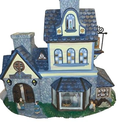 PartyLite Candle Shoppe Tealight House Old World Village - Imagem 1 de 4