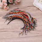 50pcs Bracelet Making Cords Multi Color Plaited Bracelet Cords Ropes