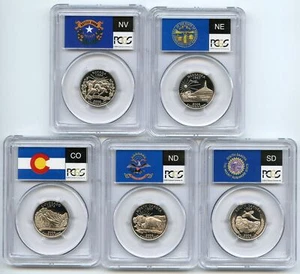 2006 S Clad State Quarter Set PCGS PR69DCAM - Picture 1 of 2