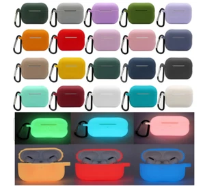Airpods Pro 2nd Generation (2022) Silicone Shockproof Cover Case - Picture 1 of 44