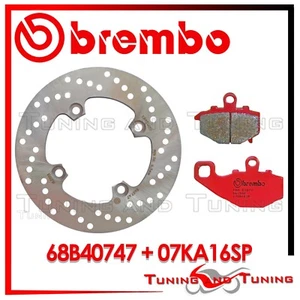 Disco Freno Posteriore BREMBO + Pastiglie SP PER KAWASAKI ZX-6R 636 2005 2006 - Imagen 1 de 1