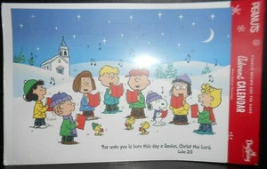 Dayspring Peanuts Charlie Brown And The Gang Advent Calendar - Picture 1 of 4