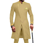 Men African Suits Partt Embroidery Jacket And Pants 2 Piece Set Formal Outfits