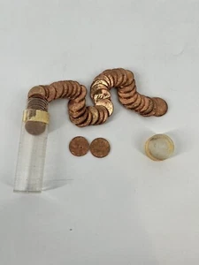 1964-P LINCOLN MEMORIAL CENT BU ROLLE. - Bild 1 von 6