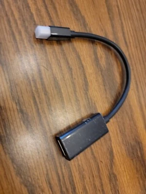 Mini DisplayPort Thunderbolt To HDMI Adapter For Microsoft Surface Pro 2 3 4 BLK - Image 1 of 3