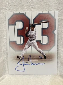 BEAUTIFUL Justin Morneau #33 AUTOGRAPHED 8x10 Photo, Minnesota Twins, SUPER NICE - Picture 1 of 2